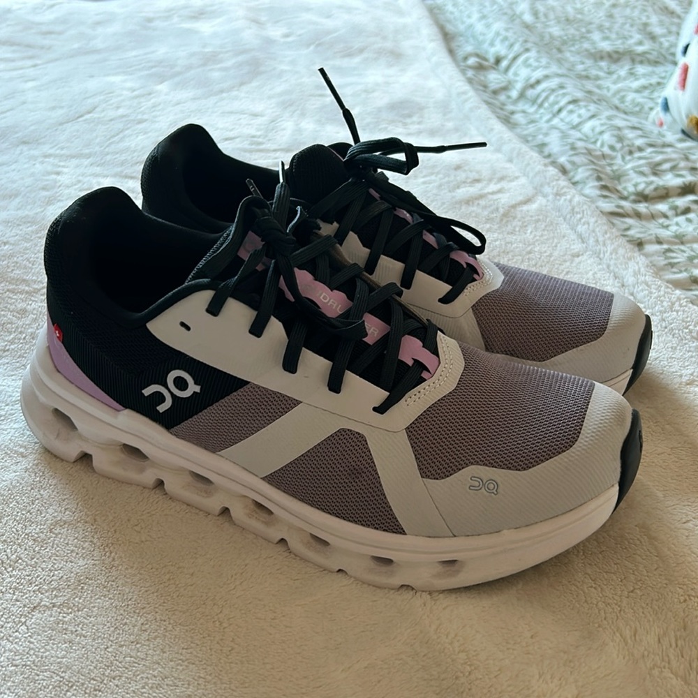 On cloud running shoes